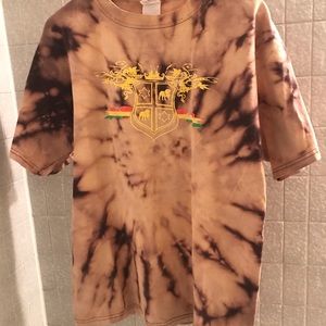 Custom Rasta Tie Dye Shirt